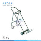 L'iso del CE AG-SS066 ha approvato il carrello del cilindro di ossigeno del gas dell'acciaio inossidabile dell'ospedale