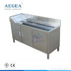 Lavandino medico dell'ospedale di lavaggio dell'acciaio inossidabile AG-WAS006 304 di inzuppamento e della mano