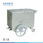 Carrello mobile del pasto del carretto dell'alimento dell'ospedale dell'acciaio inossidabile di iso del CE di AG-SS035A