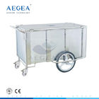 AG-SS069 il metallo moderno 3 parte il carrello mobile dell'acciaio inossidabile dell'ospedale