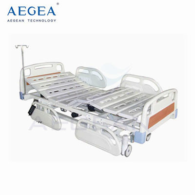 Letti di ospedale elettronici di AG-BM101 5-Function assistenza sanitaria statale con i freni trasversali